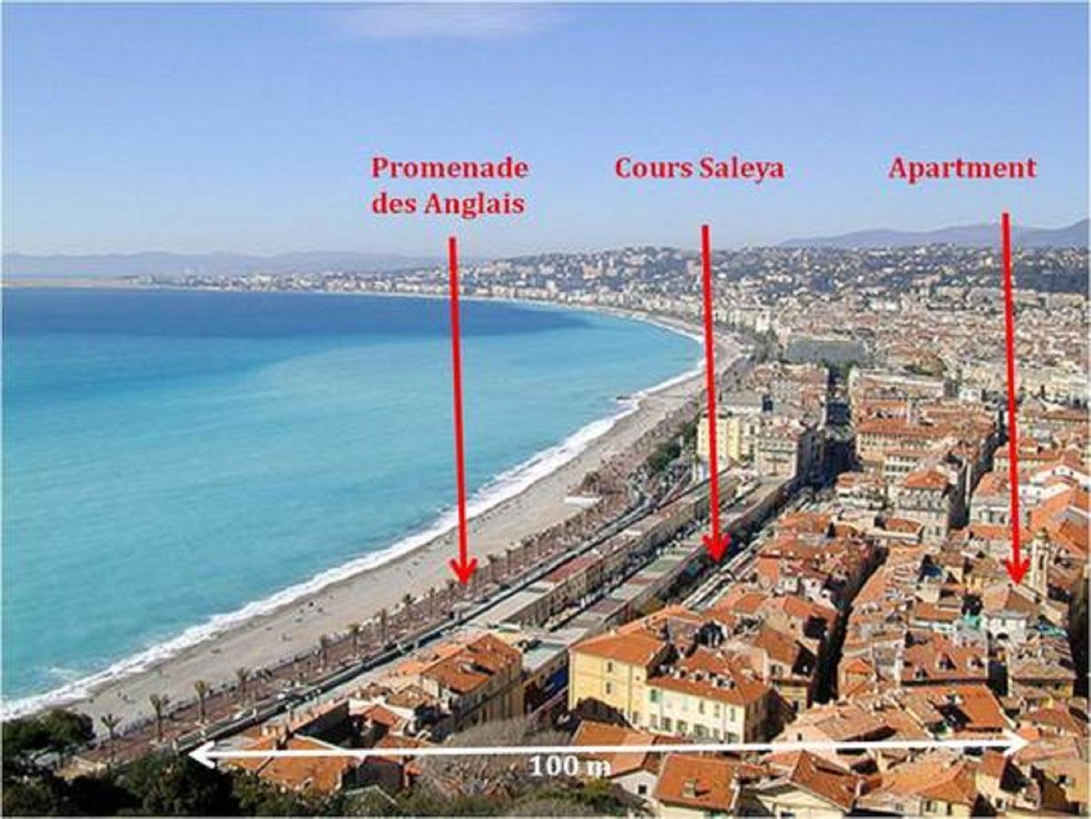 Le Rossetti 2 - F2 Lumineux, Ascenseur, Climatisation, Coeur Vieux-Nice Dış mekan fotoğraf